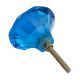 Royal Blue Diamond Glass Cupboard Knobs Online